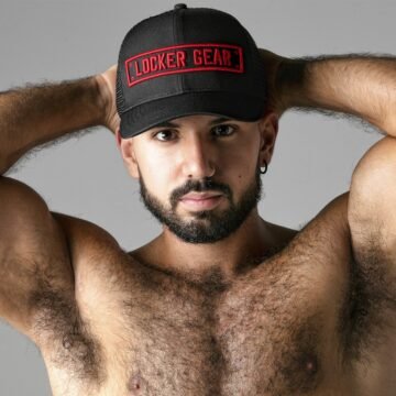 "BONÉ LOCKER GEAR VERMELHO"