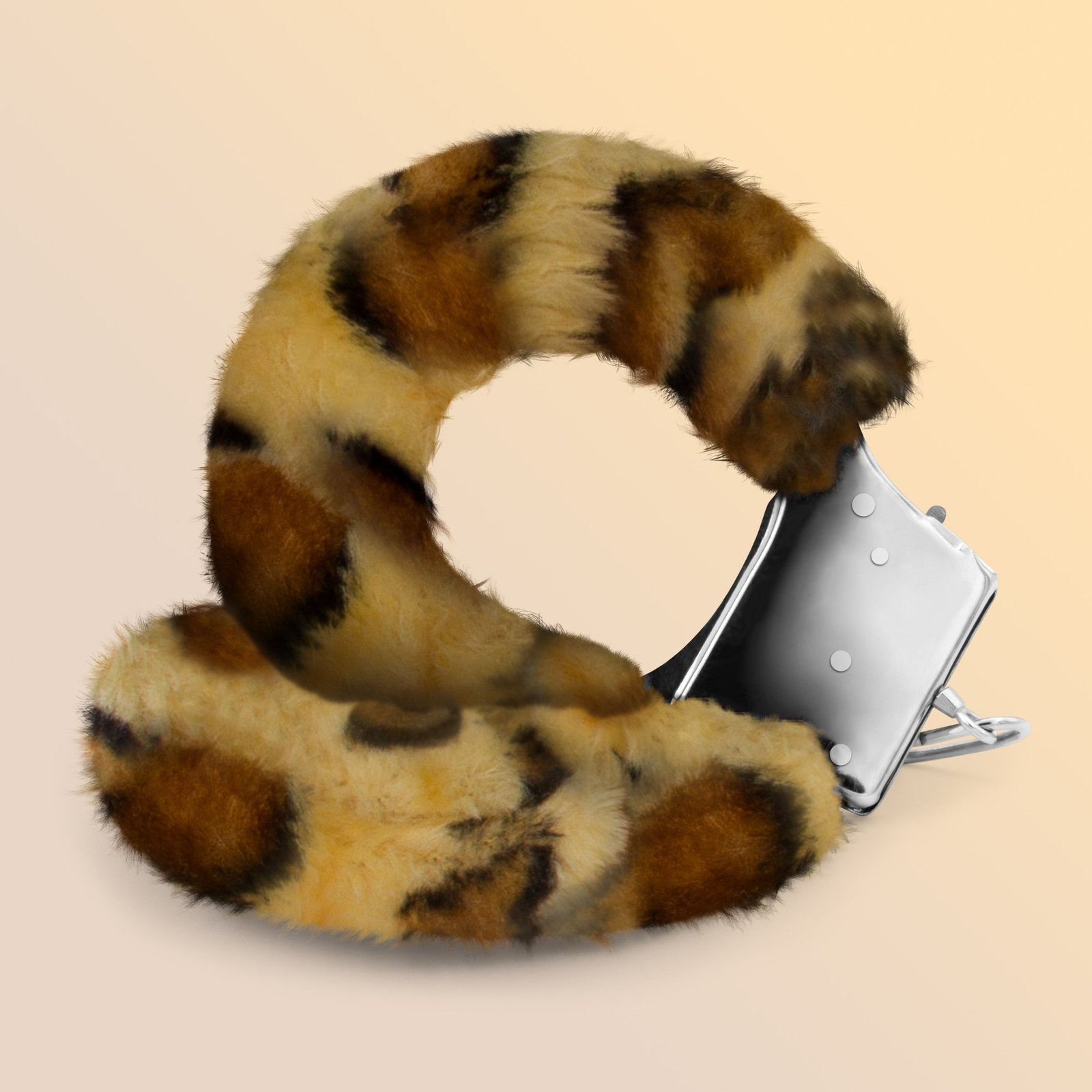 "ALGEMAS DE PELUCHE LOVE CUFFS CRUSHIOUS LEOPARDO"