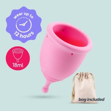 "COPO MENSTRUAL MINERVA XS COM BOLSA CRUSHIOUS"