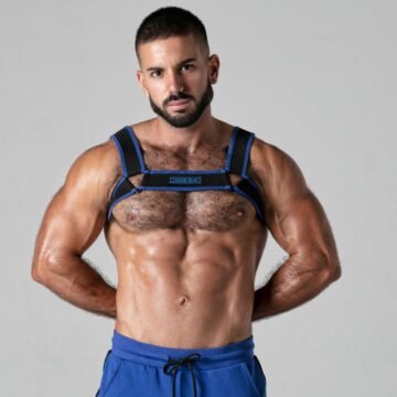 "ARNÊS CORPORAL LOOK AT LOCKER GEAR AZUL"