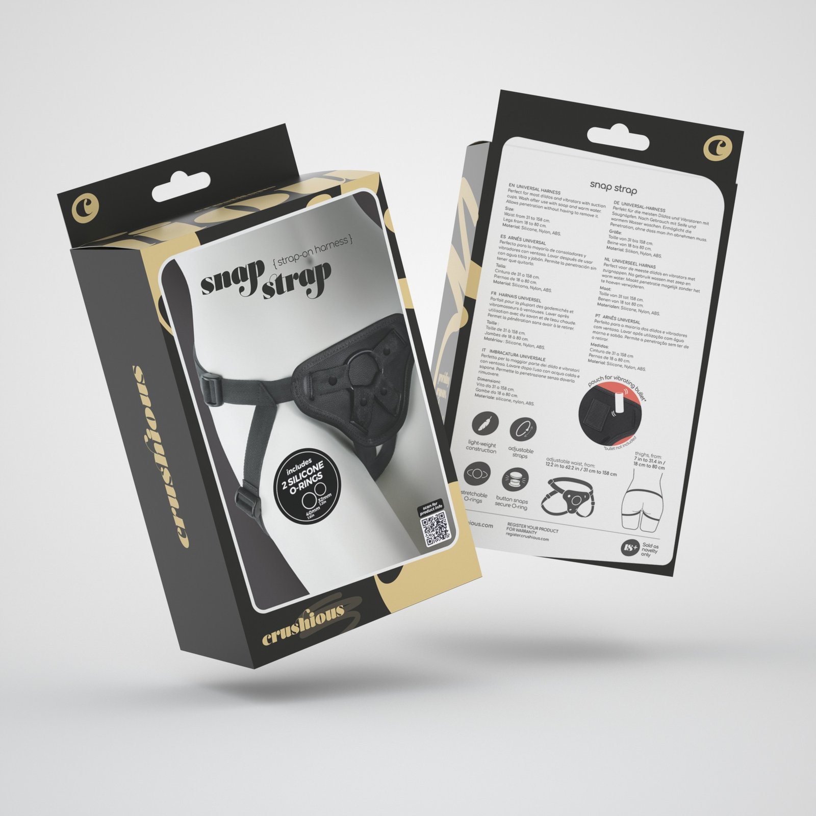 "ARNÊS UNIVERSAL SNAP STRAP CRUSHIOUS" - Image 10