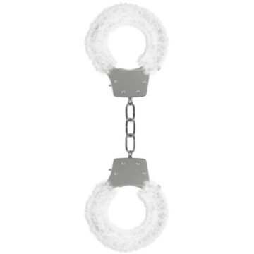"ALGEMAS COM PELUCHE PLEASURE FURRY HANDCUFFS BRANCAS"