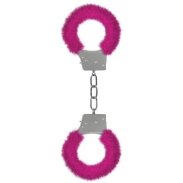 "ALGEMAS COM PELUCHE BEGINNER'S FURRY HANDCUFFS ROSA"