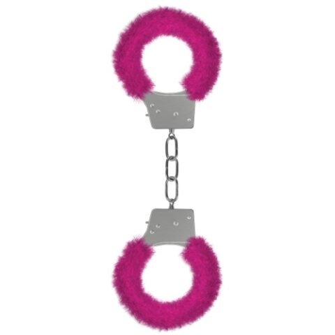 "ALGEMAS COM PELUCHE BEGINNER'S FURRY HANDCUFFS ROSA"