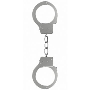 "ALGEMAS EM METAL BEGINNER'S HANDCUFFS PRATEADAS"
