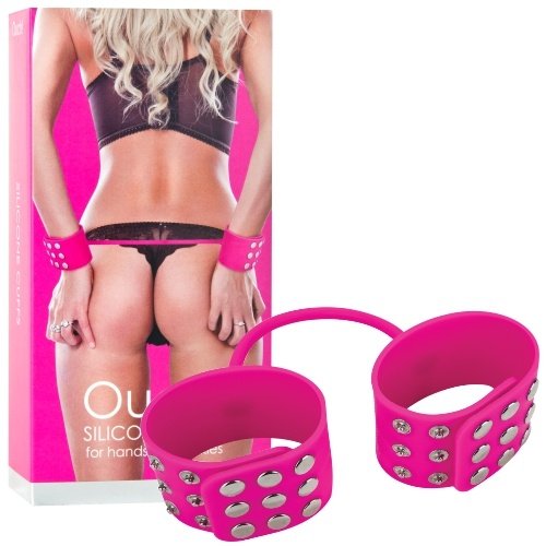 "ALGEMAS DE SILICONE SILICONE CUFFS ROSA" - Image 2