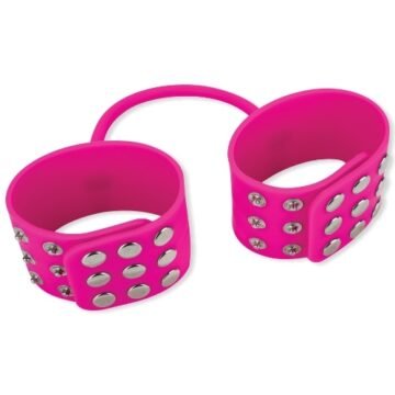 "ALGEMAS DE SILICONE SILICONE CUFFS ROSA"