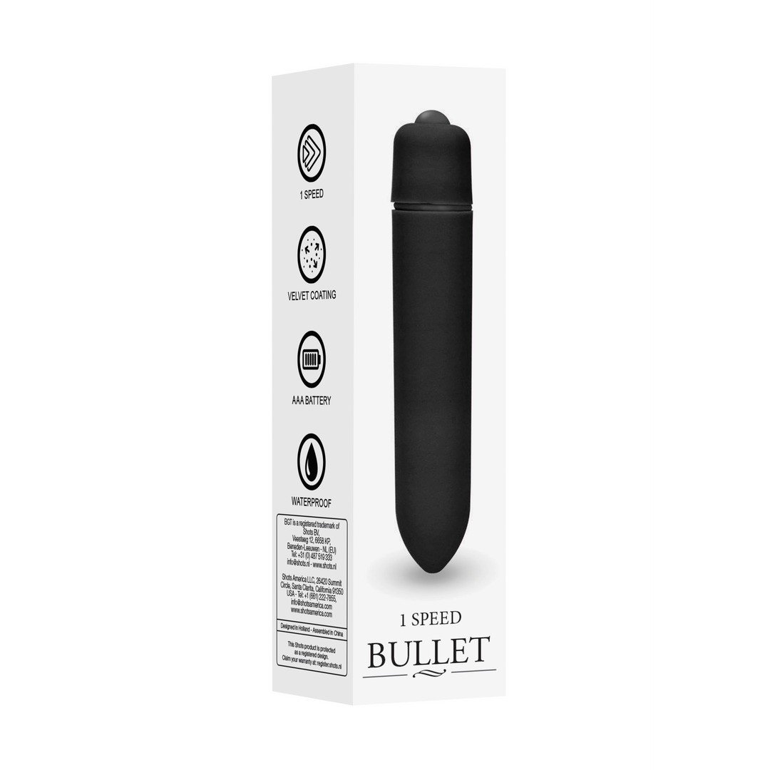 "BALA VIBRATÓRIA 1 SPEED BULLET PRETO BE GOOD TONIGHT" - Image 2