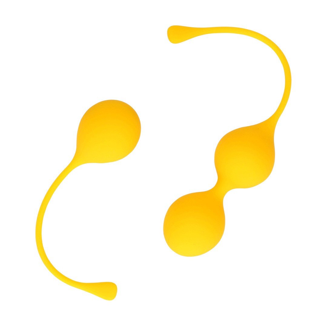 "CONJUNTO DE 2 BOLAS VAGINAIS KEGEL TRAINING CARAMBOLA LOVELINE" - Image 6