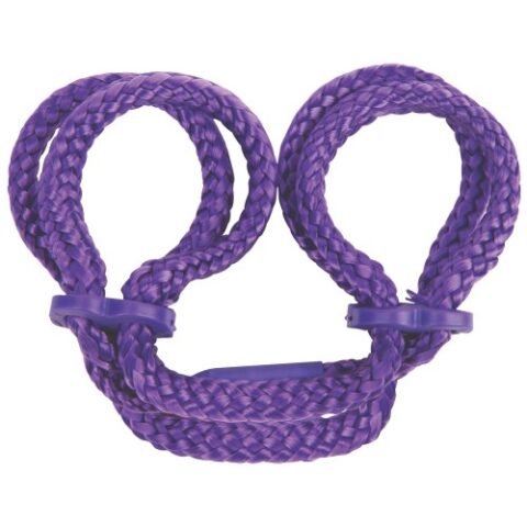 "ALGEMAS PARA OS TORNOZELOS JAPANESE SILK LOVE ROPE ROXAS"